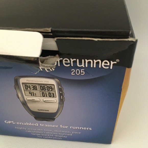 Garmin Forerunner 205 GPS Sports Watch Enable Trainer Runners Joggers NO CHARGER - Picture 6 of 7